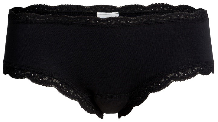 Woman Hipster with lace Black F