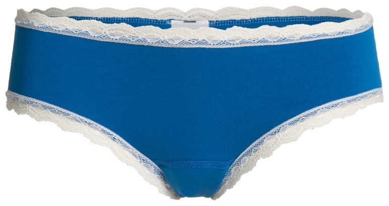 Woman Hipster with lace Blue F